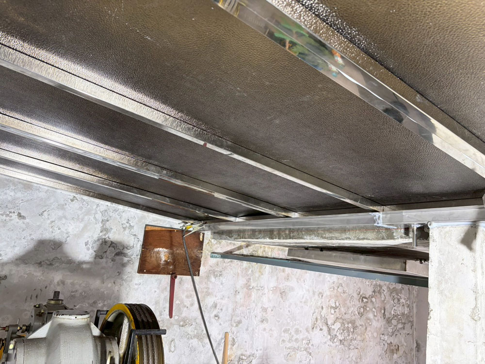 新北接水盤 捲門維修