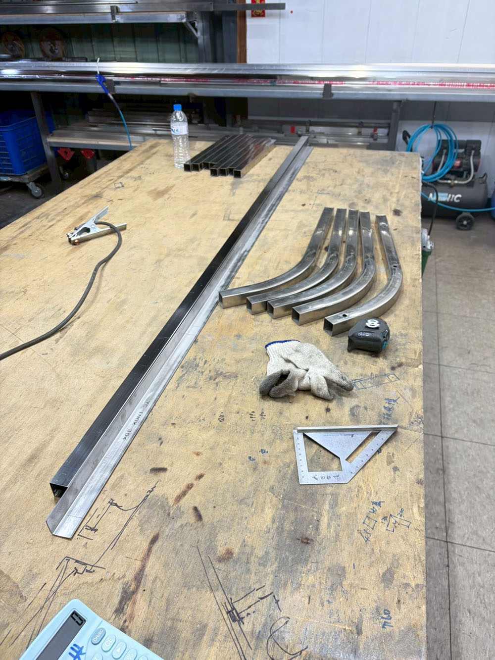 L型採光罩 白鐵冷氣窗